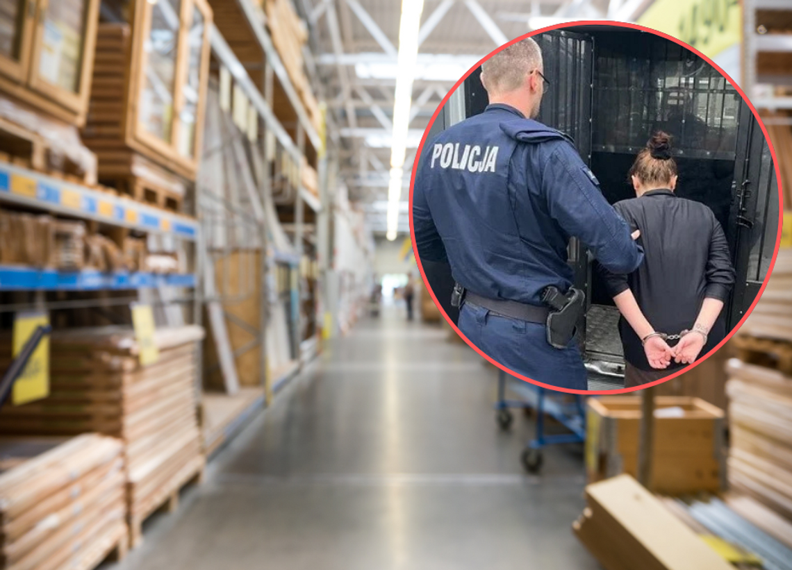 Kaliszanin z młodszą partnerką na wyjazdowym złodziejstwie