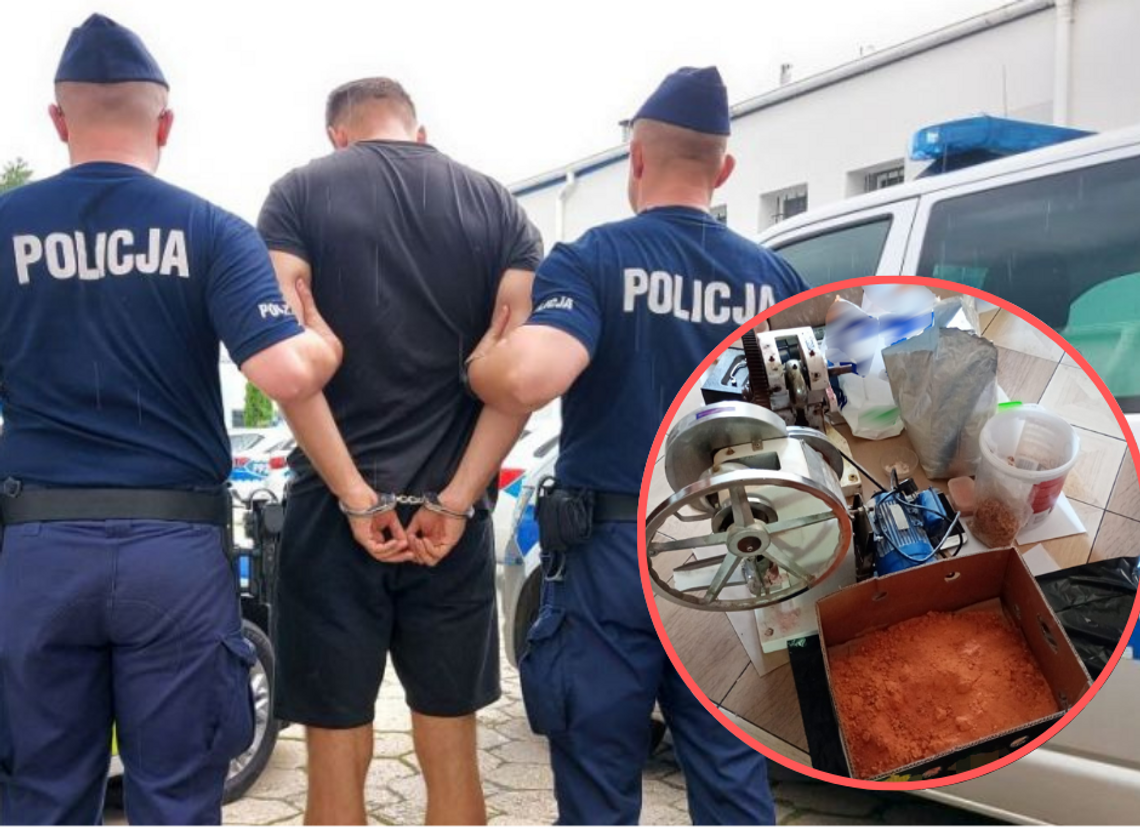 Kaliszaninowi grozi 20 lat więzienia! Prowadził nielegalną „fabrykę”
