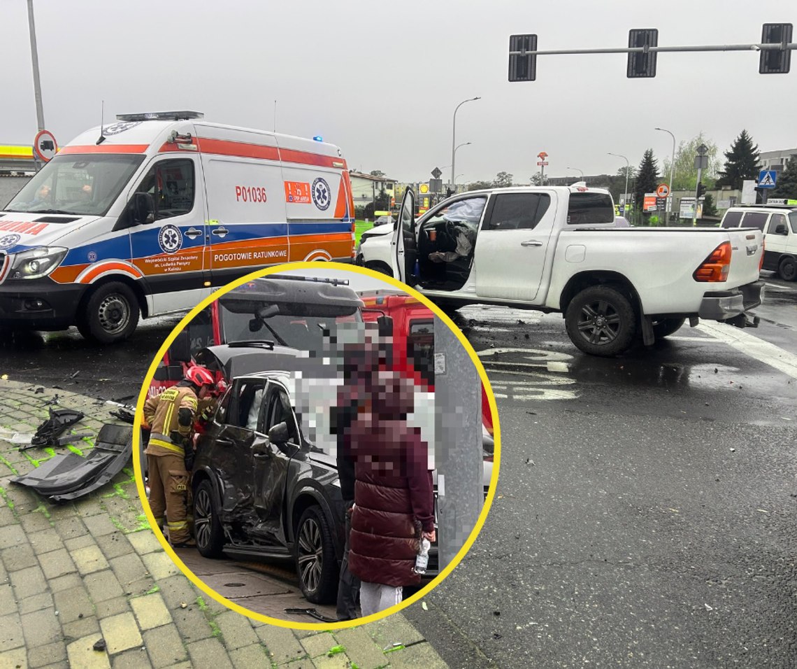 Karygodny BŁĄD! Zderzenie Volvo z Toyotą ZDJĘCIA Karygodny BŁĄD! Zderzenie Volvo z Toyotą ZDJĘCIA