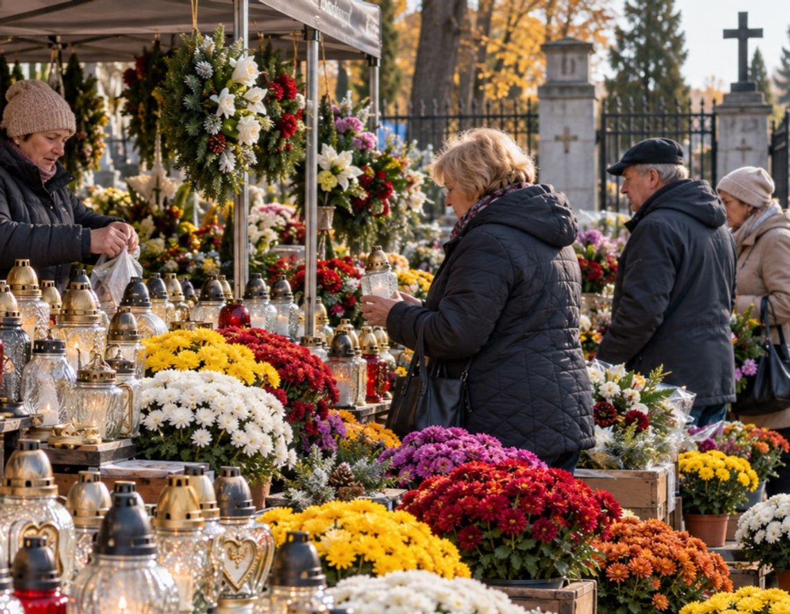 Kilka dni pracy i tysiące złotych. Przed 1 listopada rusza cmentarny biznes Kilka dni pracy i tysiące złotych. Przed 1 listopada rusza cmentarny biznes