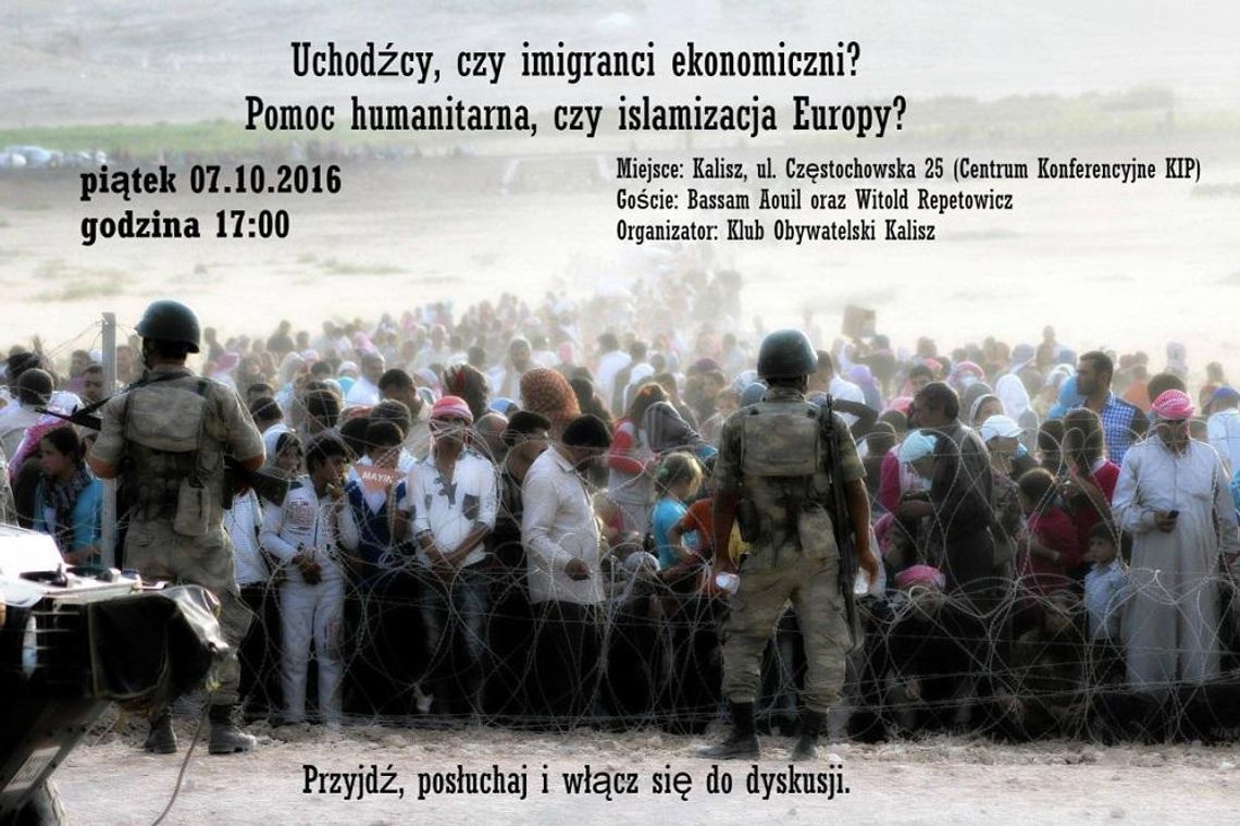 Klub Obywatelski: uchodźcy, czy imigranci ekonomiczni?