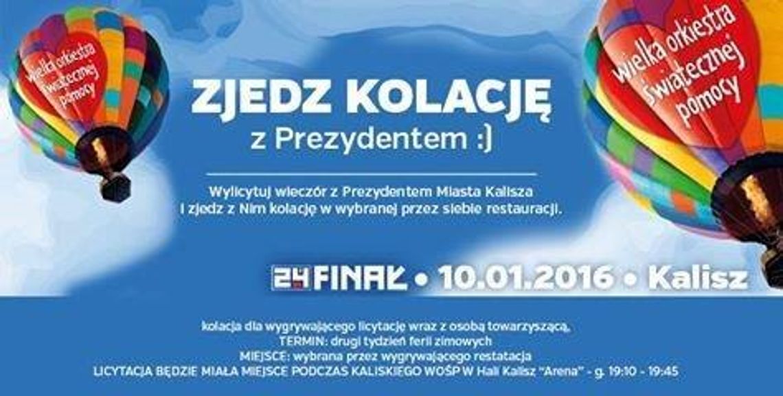 Kolacja z prezydentem, kosz na śmieci, spotkanie z posłem...
