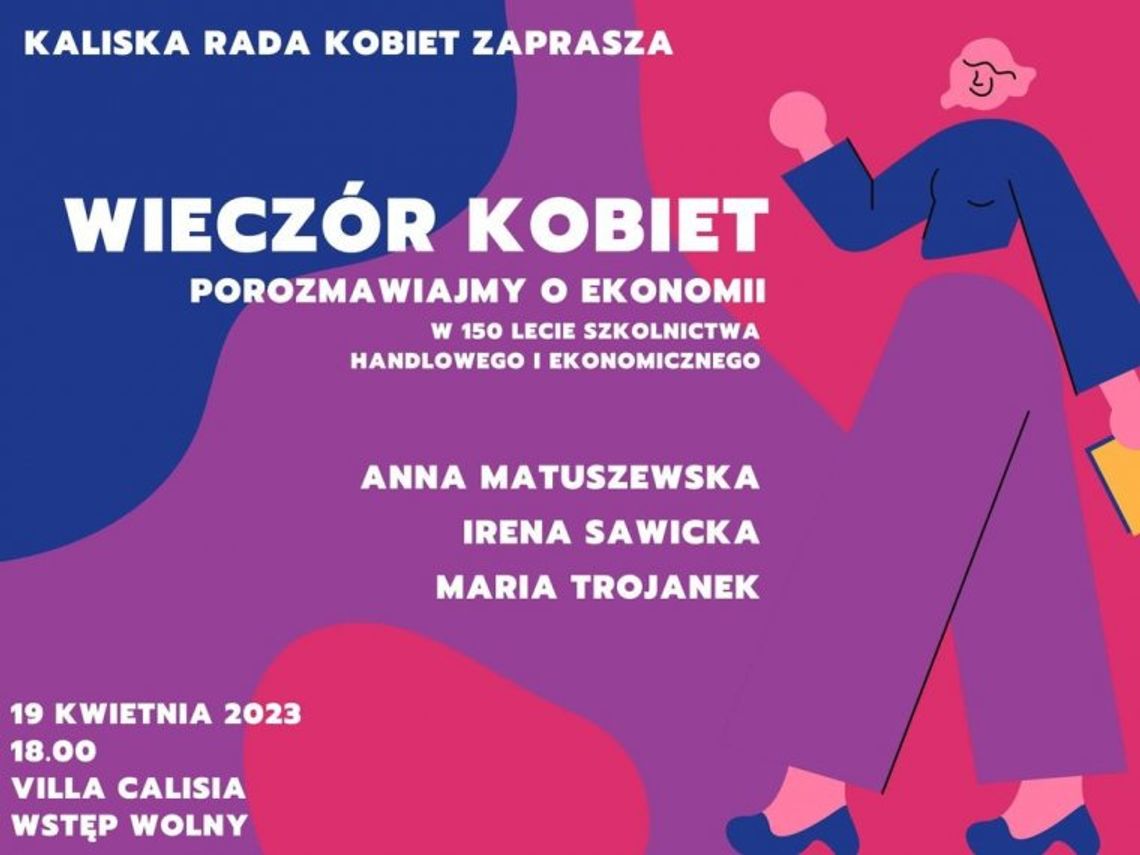 Kolejny Wieczór Kobiet - Porozmawiajmy o Ekonomii!