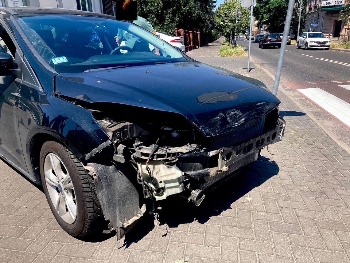 Kolizja znów w tym miejscu. Zignorowała STOP i wjechała w Opla