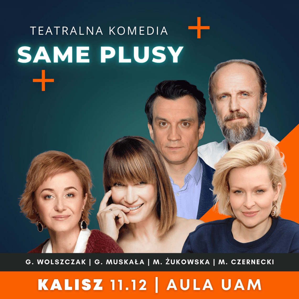 Komedia Teatralna "Same Plusy" już 11 grudnia w Kaliszu!