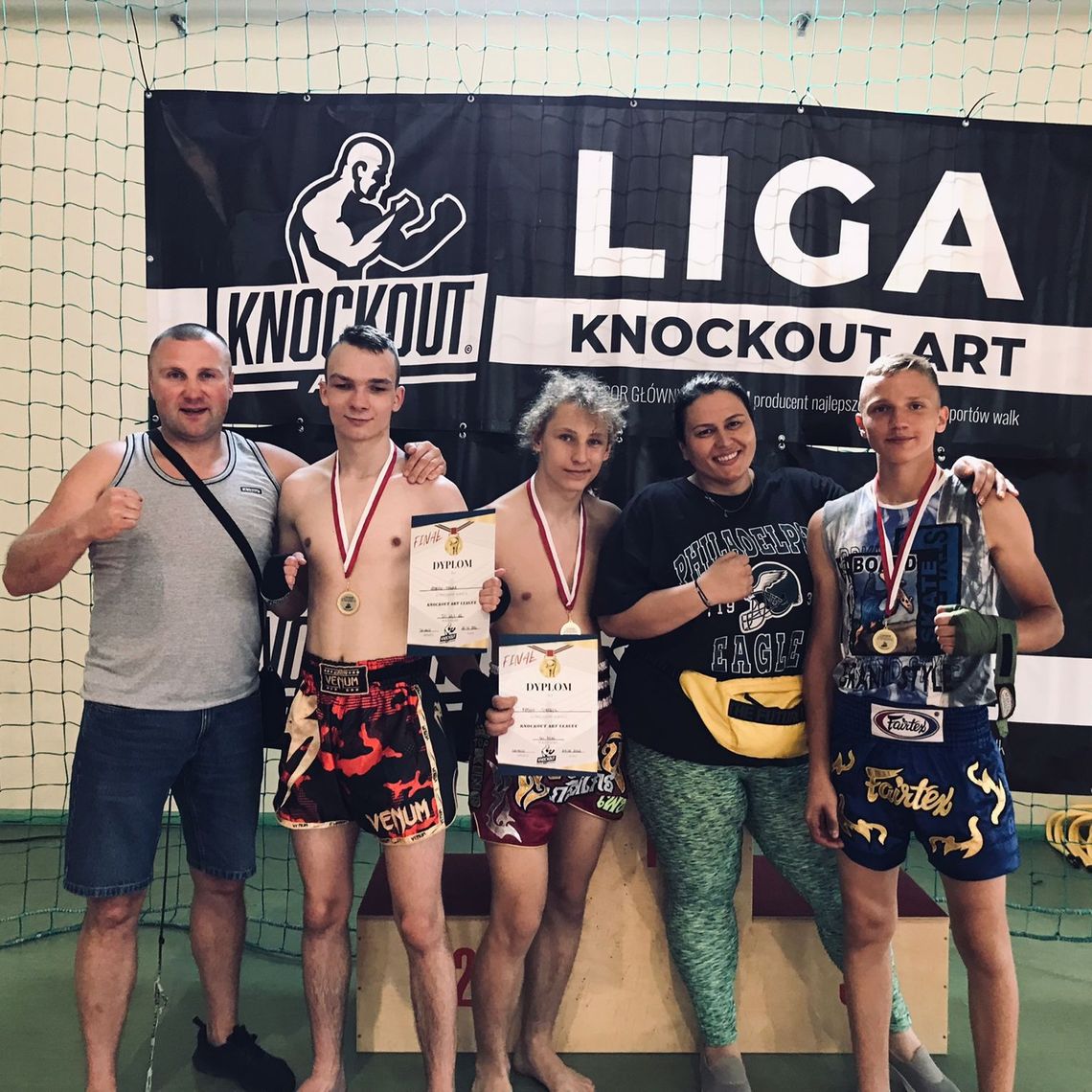 Komplet zwycięstw reprezentantów SSW KKS Kalisz w finale ligi Knockout Art