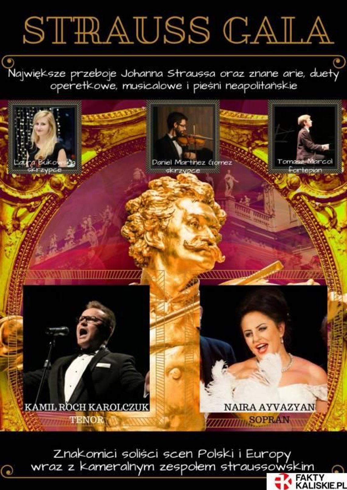 Koncert operetkowy "Strauss Gala" w Kaliszu