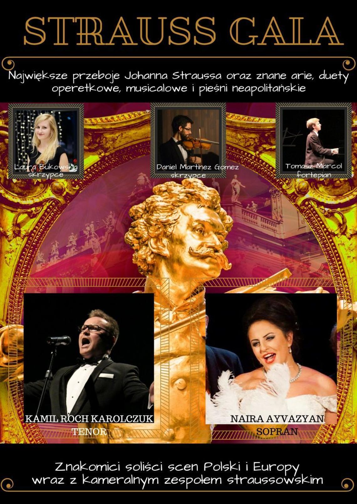 Koncert operetkowy "Strauss Gala" w Kaliszu KONKURS