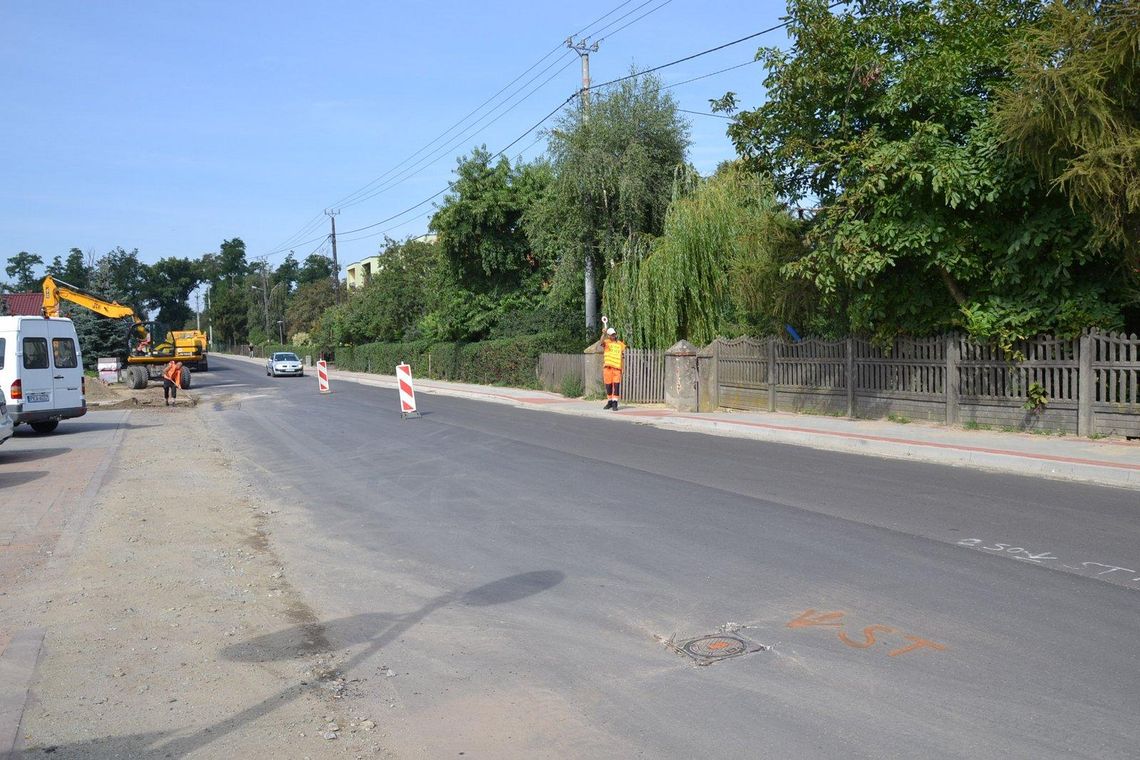 Kończy się remont ul. Kaliskiej w Szałem ZDJĘCIA