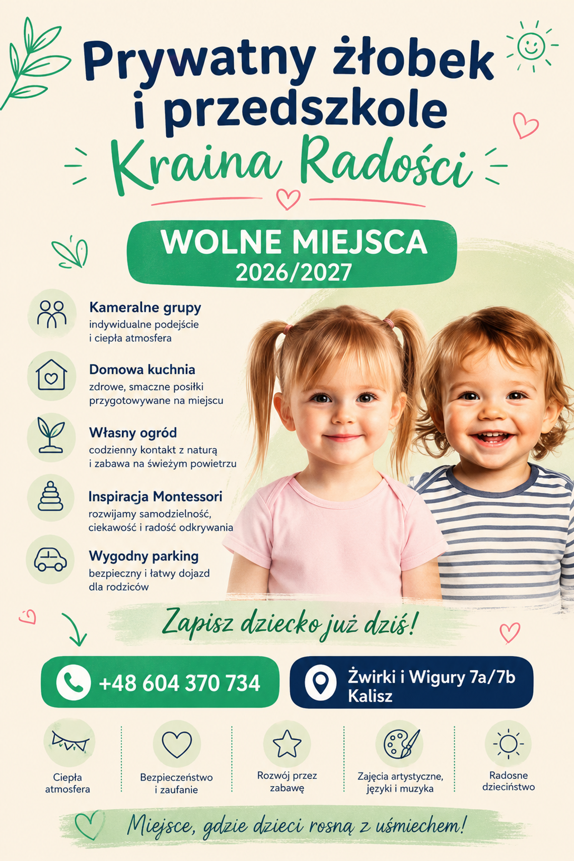 Kraina Radości świętuje pierwsze urodziny żłobka i otwiera przedszkole Kraina Radości świętuje pierwsze urodziny żłobka i otwiera przedszkole