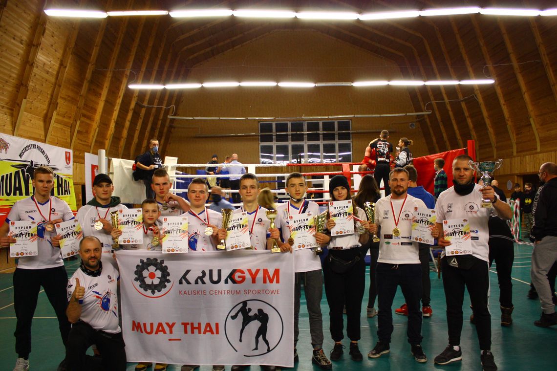 Kruk Gym zdominował Mistrzostwa Polski w muay thai (ZDJĘCIA)