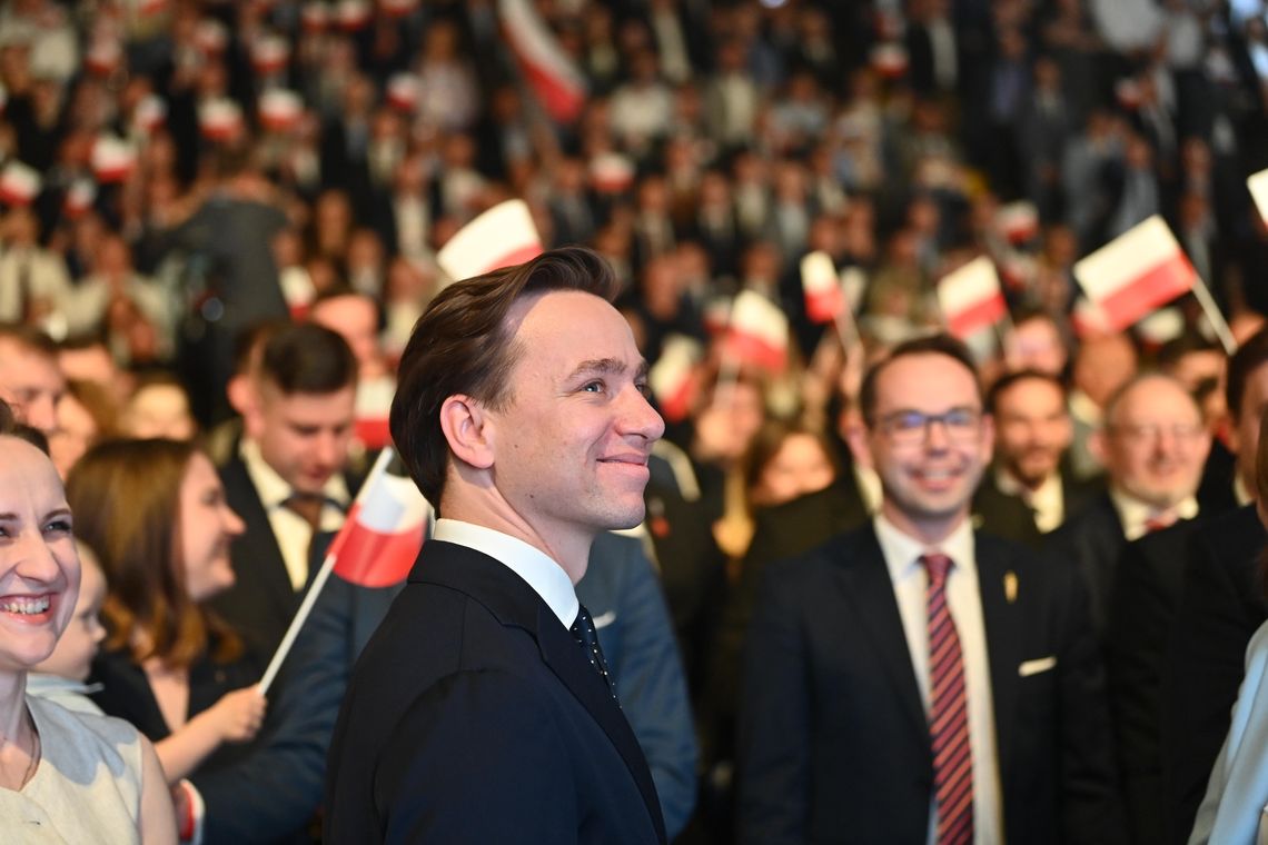 Krzysztof Bosak w Kaliszu: Chcemy państwa narodowego ZDJĘCIA