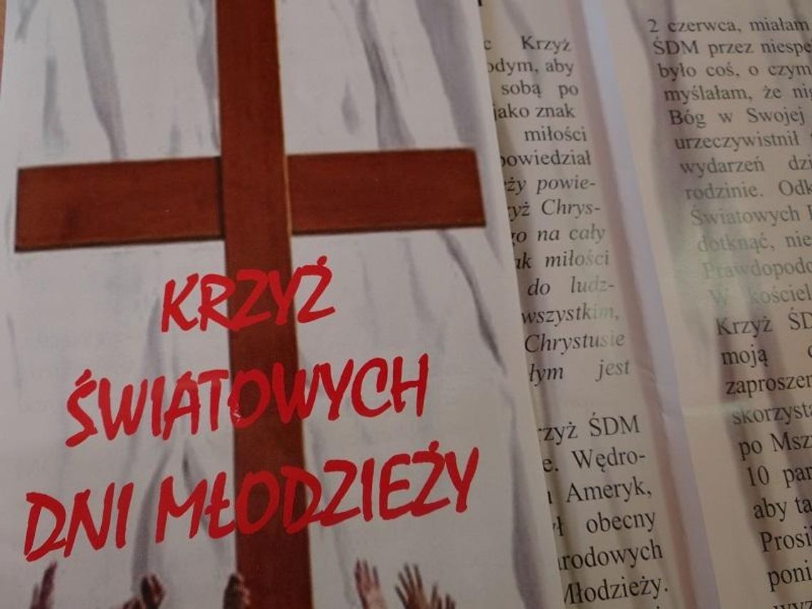 Krzyż Światowych Dni Młodzieży w Kaliszu