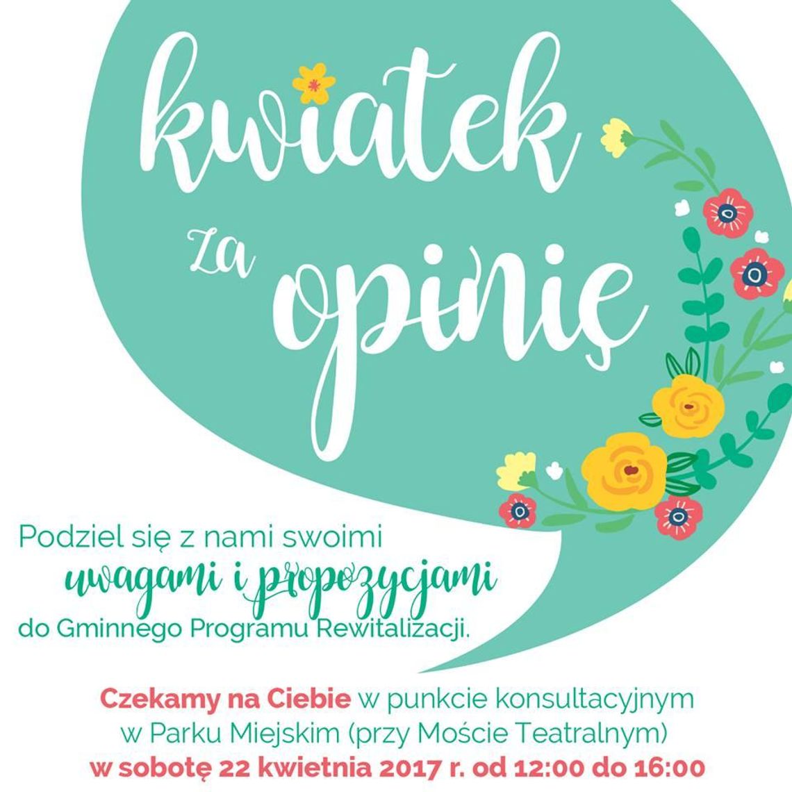 Kwiatek za opinię