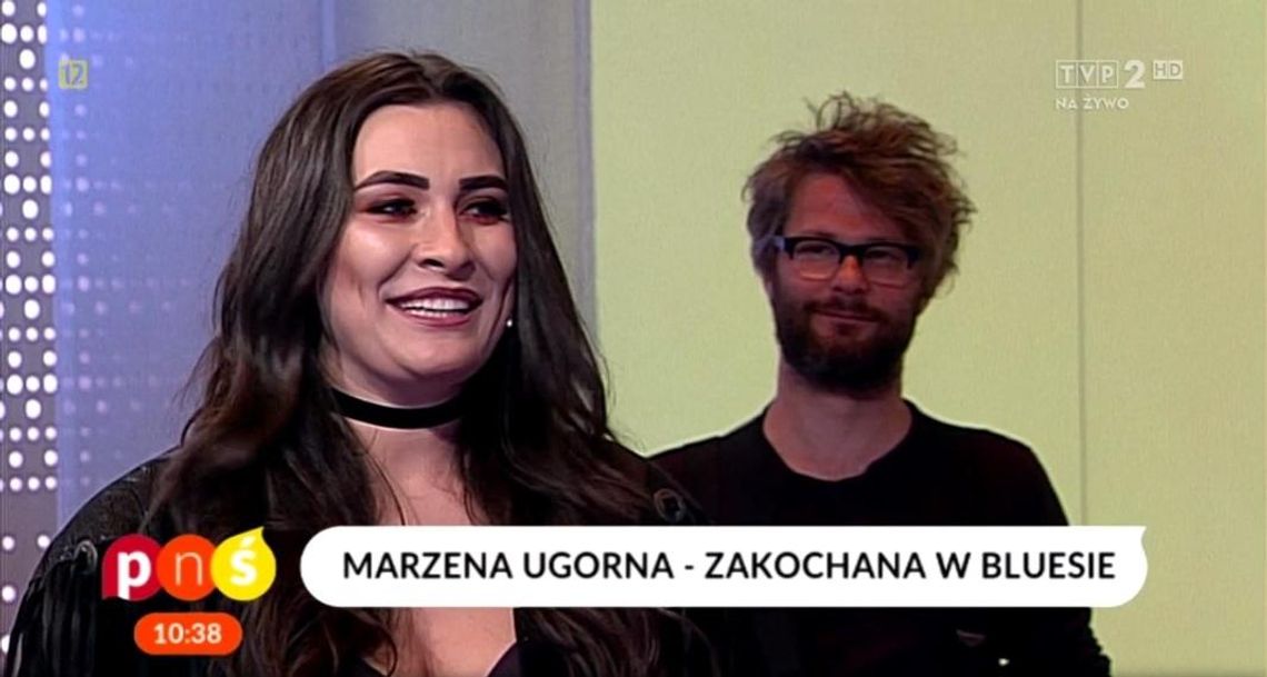 Marzena Ugorna ze swoim muzycznym projektem w TVP2 WIDEO