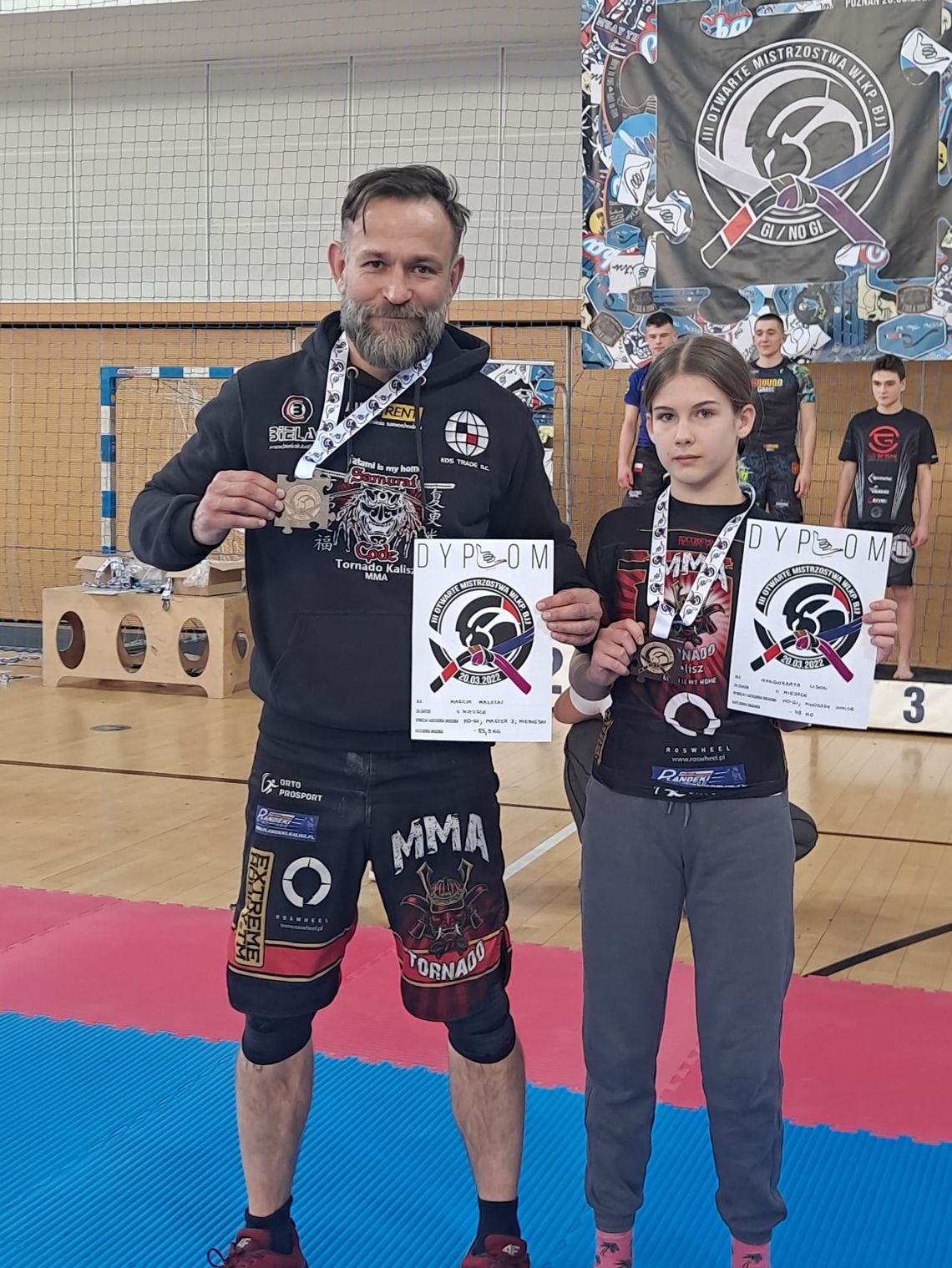 Medale dwóch pokoleń w brazylijskim jiu-jitsu