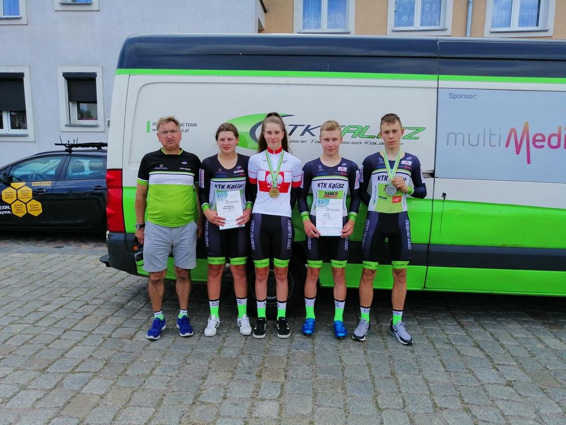 Medalowa czasówka. Anna Długaś i Kacper Gieryk na podium szosowych mistrzostw Polski (ZDJĘCIA)