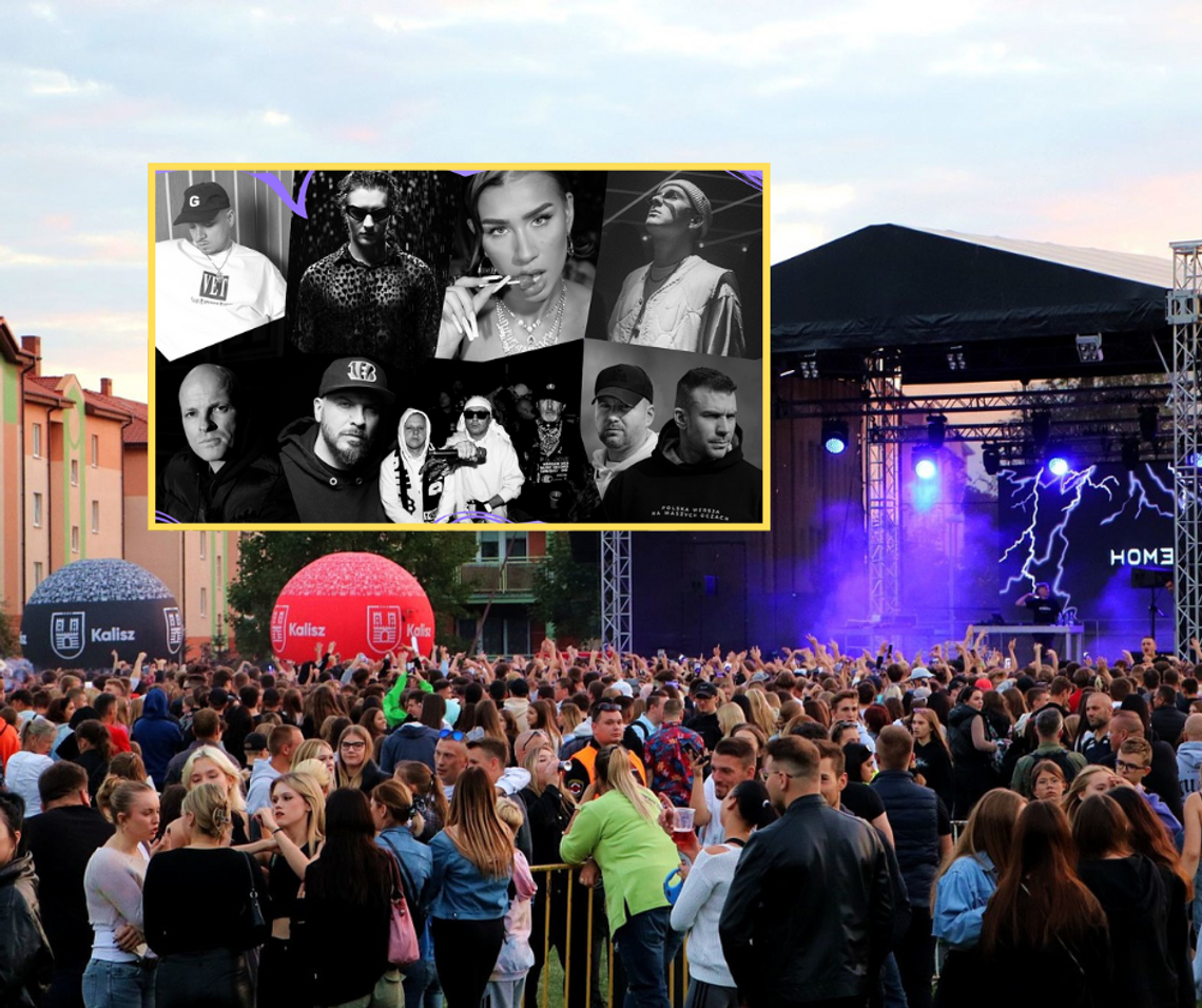 MEGA festiwal w Kaliszu. Dwa dni hip-hopu na Polach Marsowych ARTYŚCI, WIDEO