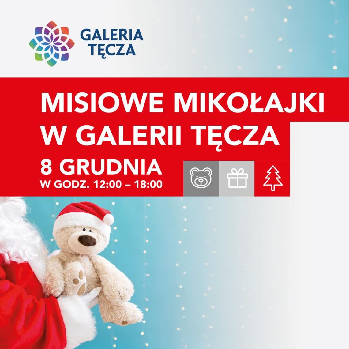 Misiowe Mikołajki w Galerii Tęcza