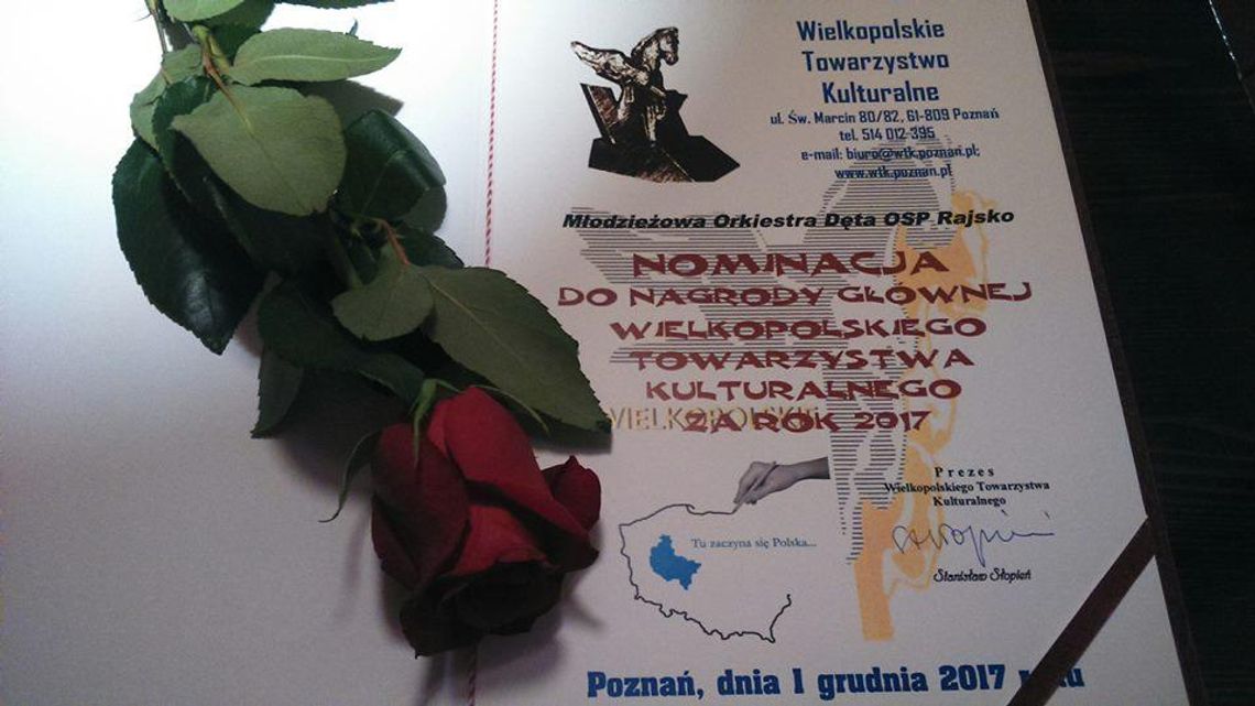 Młodzieżowa Orkiestra Dęta OSP Rajsko wyróżniona