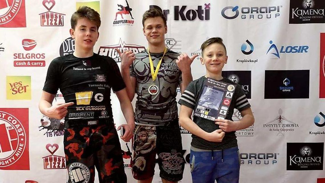 Mocne otwarcie roku. Kaliszanin mistrzem Polski w brazylijskim jiu-jitsu