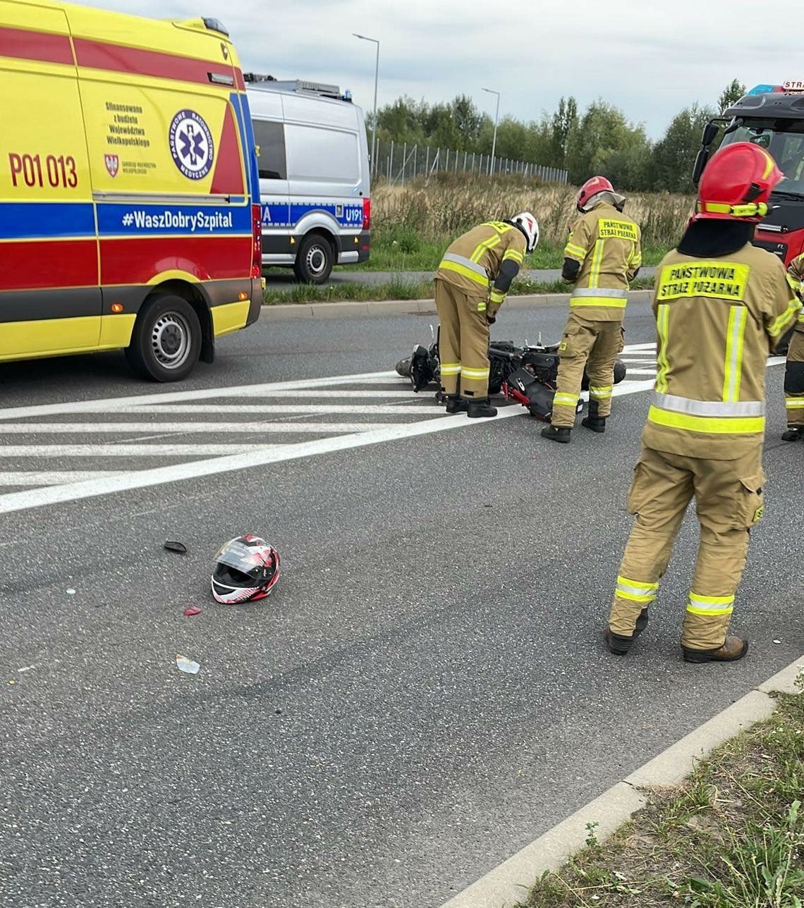 Motocyklem prosto w słup. Winna nie tylko prędkość!