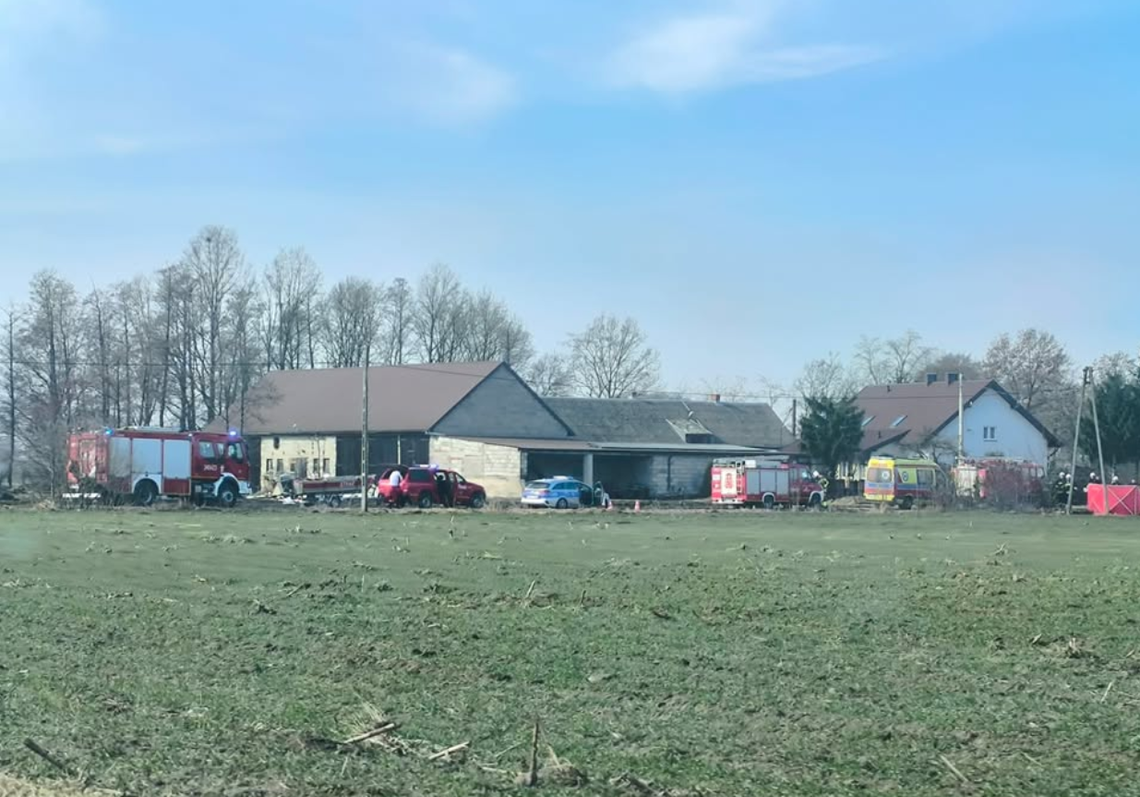 Motocyklista wypadł z drogi. Mężczyzna zginął na miejscu