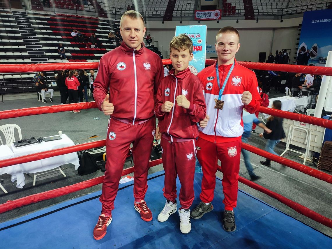 Na tureckim podium. Brązowy medal zawodnika Kruk Gym Kalisz