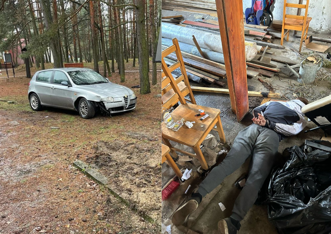 Najpierw ukradł auto, potem okradał stacje benzynowe