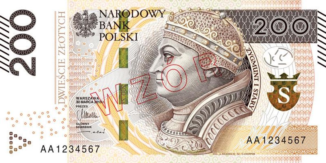 NBP prezentuje nowe 200 zł i zapowiada banknot 500 zł