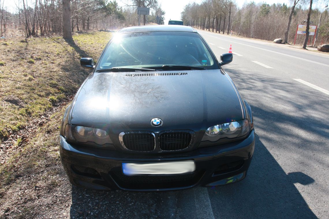 Nie miał jeszcze prawka, a już ma zakaz kierowania. 18-latek w BMW wpadł podczas kontroli