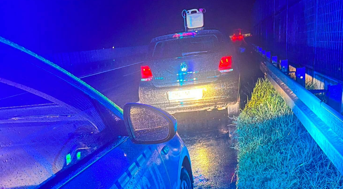 Przejechał setki kilometrów aż tutaj. Był zdziwiony, że jest w Polsce Przejechał setki kilometrów aż tutaj. Był zdziwiony, że jest w Polsce