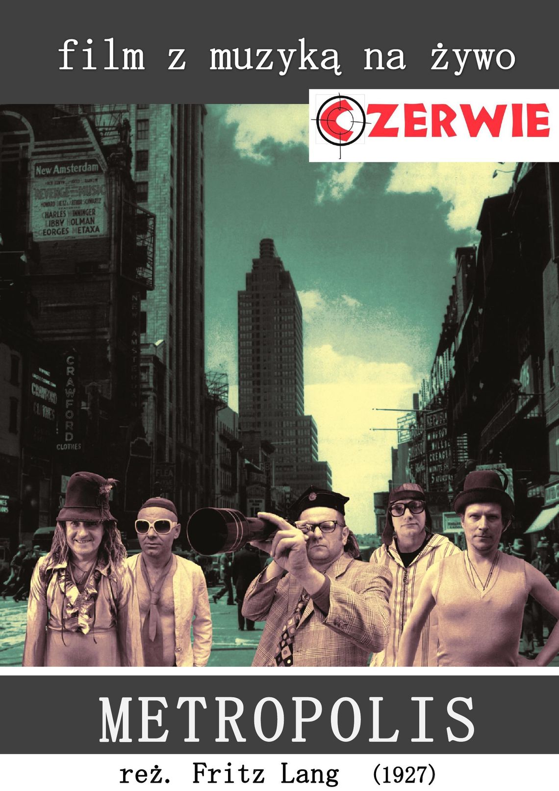 Niemy film z muzyką na żywo - zaproszenie