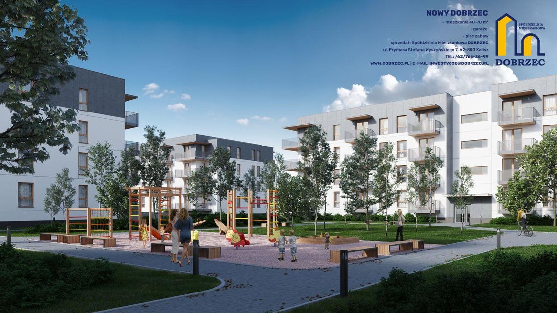 Nowa inwestycja mieszkaniowa na Dobrzecu ZDJĘCIA