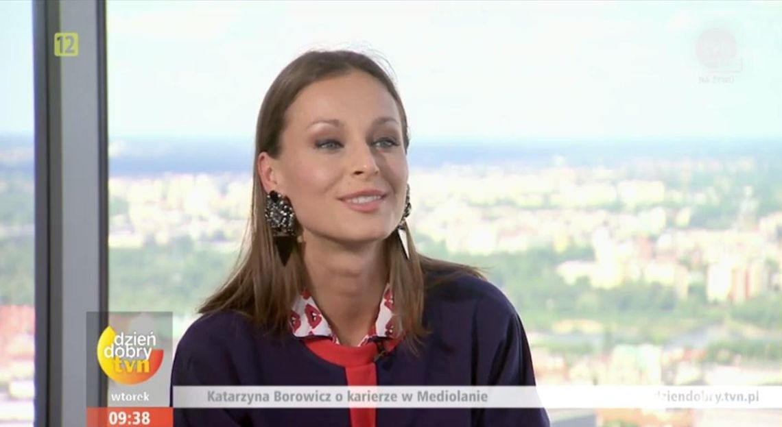 O karierze w Mediolanie i rozwodzie. Piękna Katarzyna Borowicz w Dzień Dobry TVN