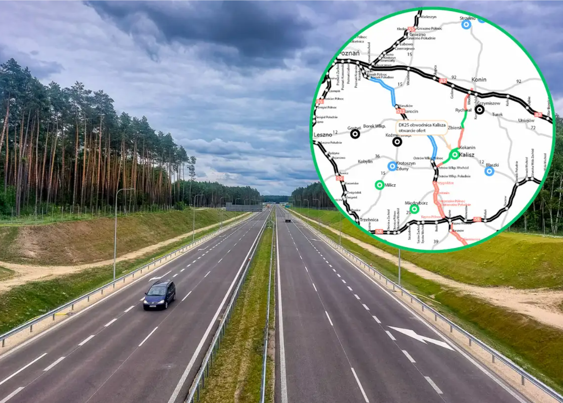 Obwodnica Kalisza za droga? WAŻNA decyzja ministra