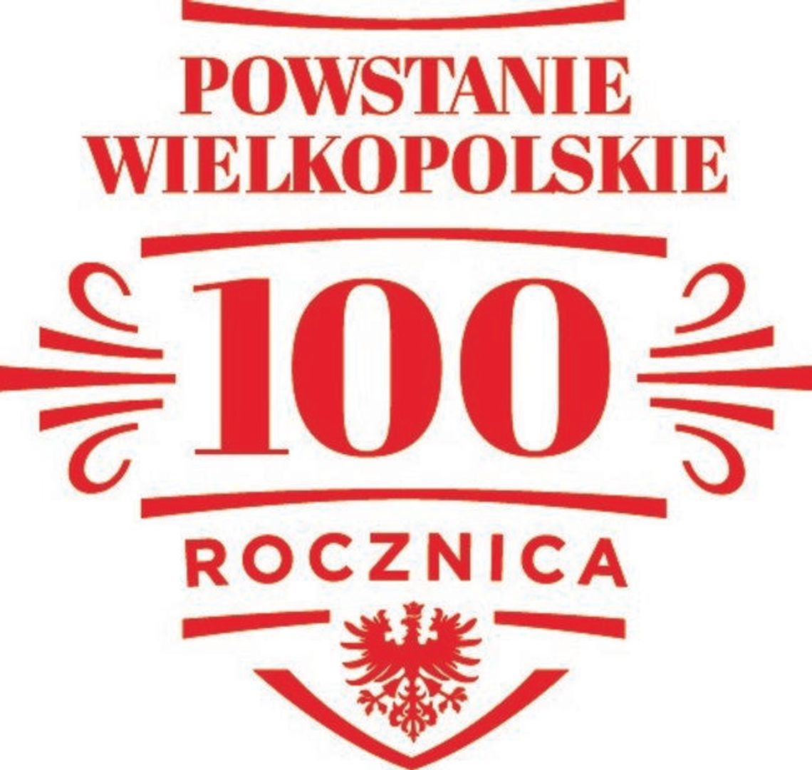 Oficjalna grafika 100-lecia wybuchu Powstania Wielkopolskiego