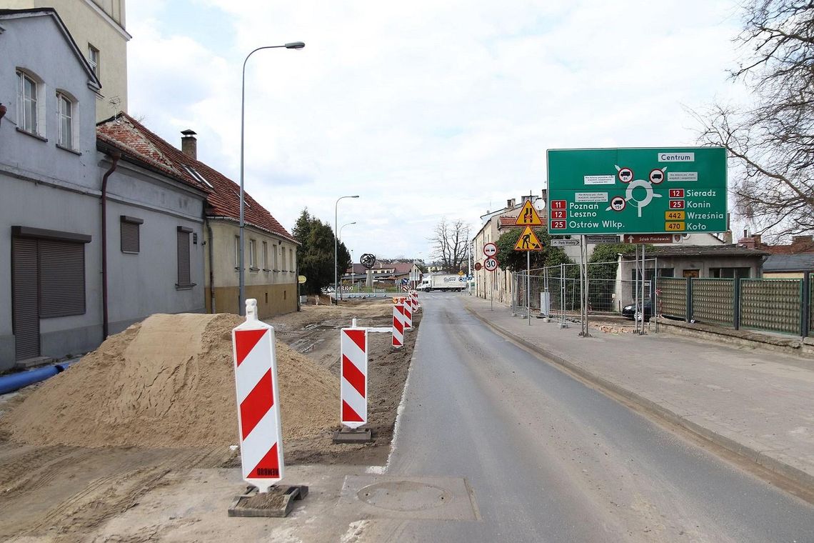 Ograniczenie ruchu na ul. Częstochowskiej. Dojazd tylko do posesji