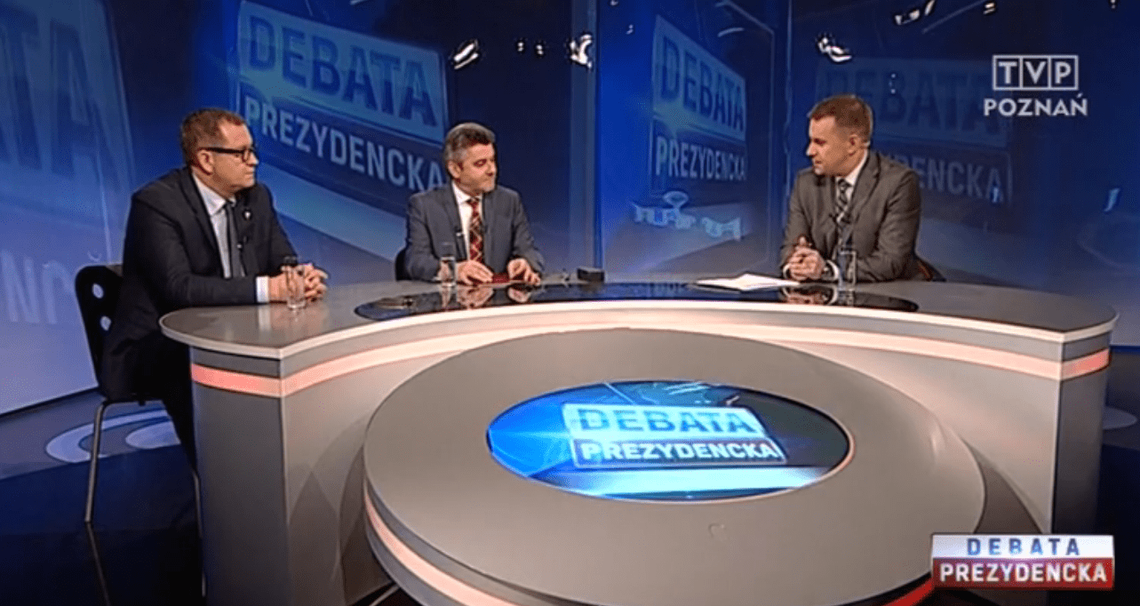 Pęcherz vs. Sapiński - debata telewizyjna WIDEO