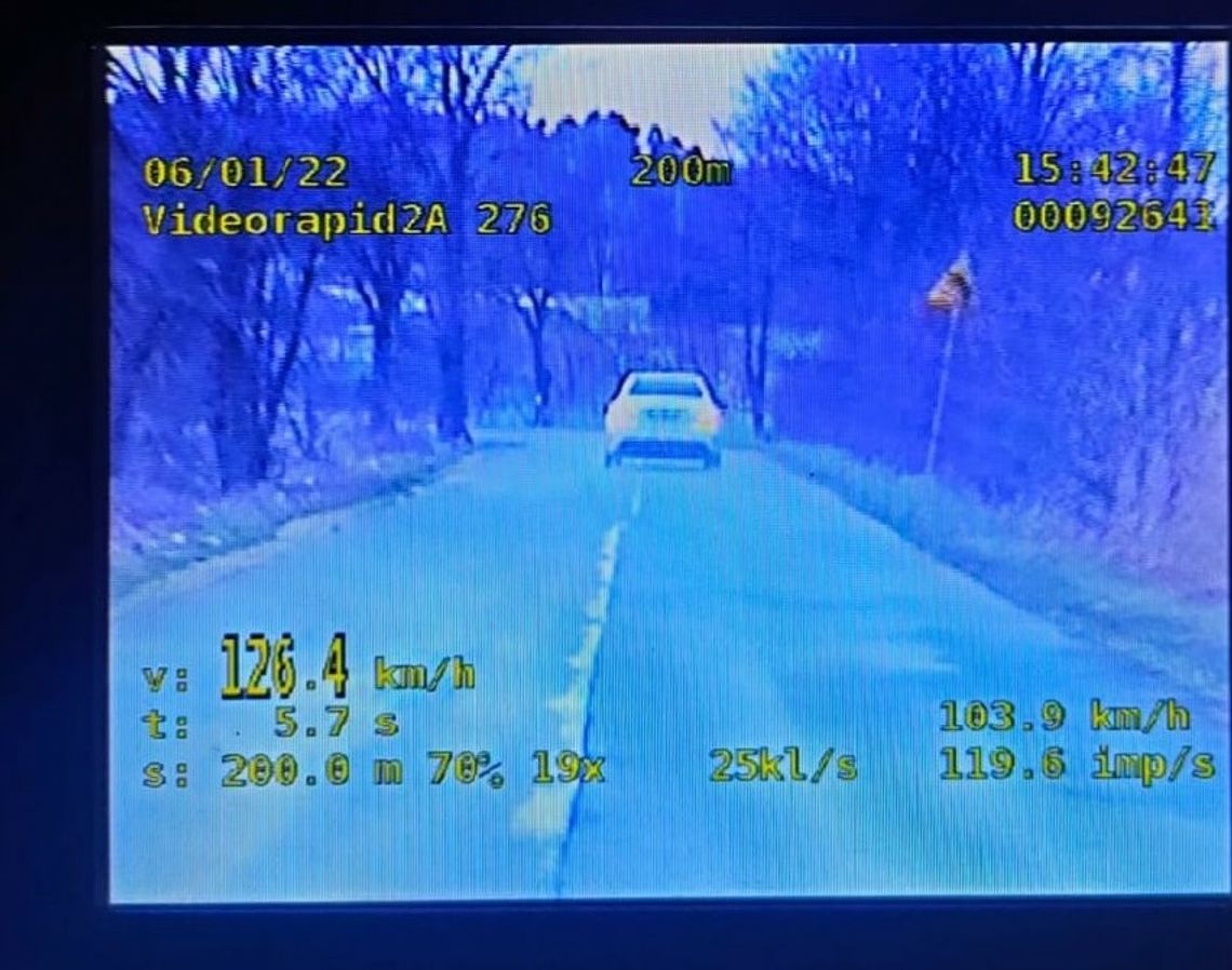 Pędził w terenie zabudowanym 126 km/h. Jaki dostał mandat?