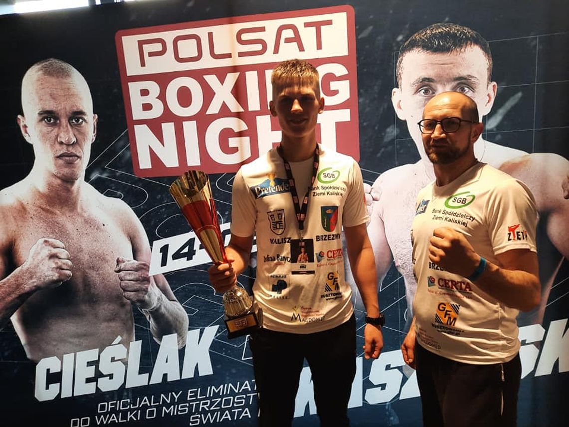 Pewna wygrana Sebastiana Kusza w Polsat Boxing Night 10