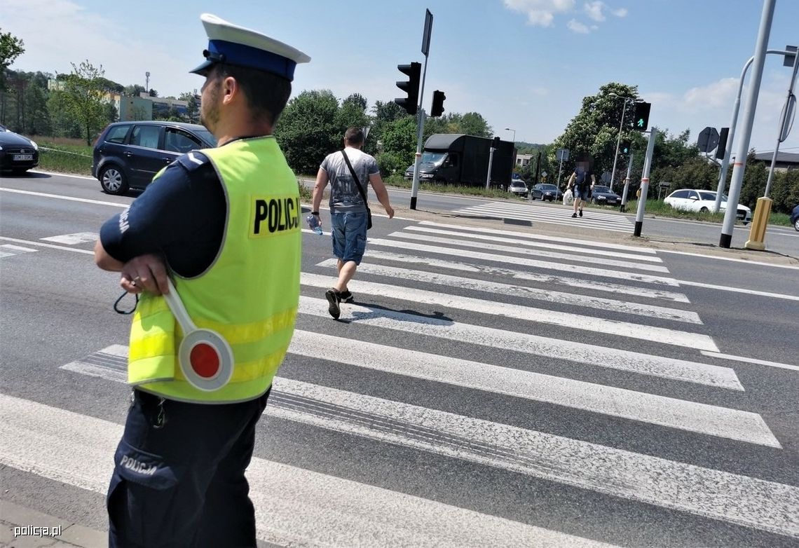 Piesi i telefony na celowniku kaliskiej policji. Wzmożone działania NURD