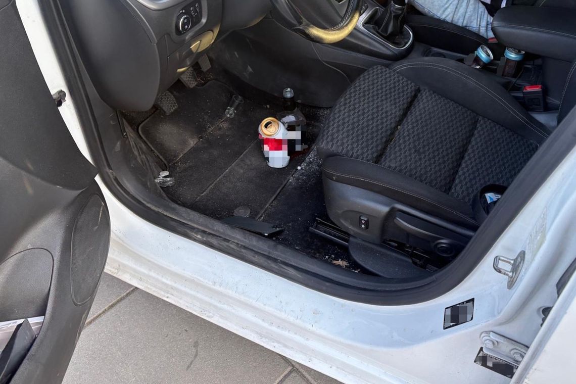 Pijany obcokrajowiec jeździł po Kaliszu. Świadek "wykorzystał moment"