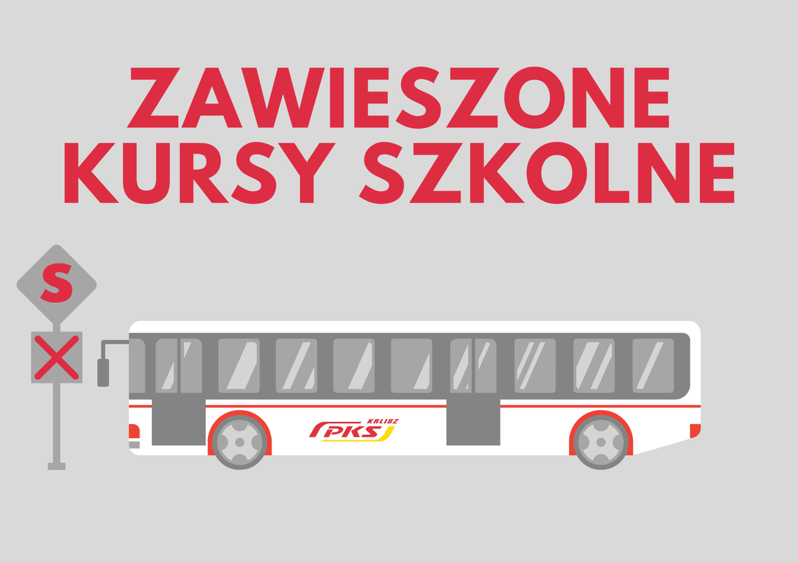 PKS zawiesza kursy szkolne