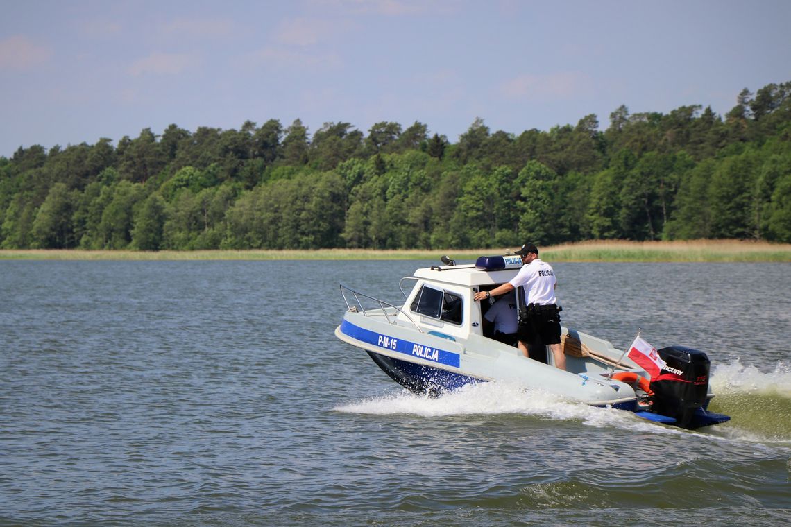 Policja apeluje o rozwagę podczas wypoczynku nad wodą!