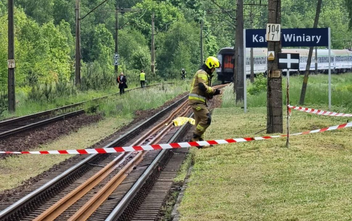 Policja ustaliła tożsamość mężczyzny, który zginął pod kołami pociągu na Winiarach