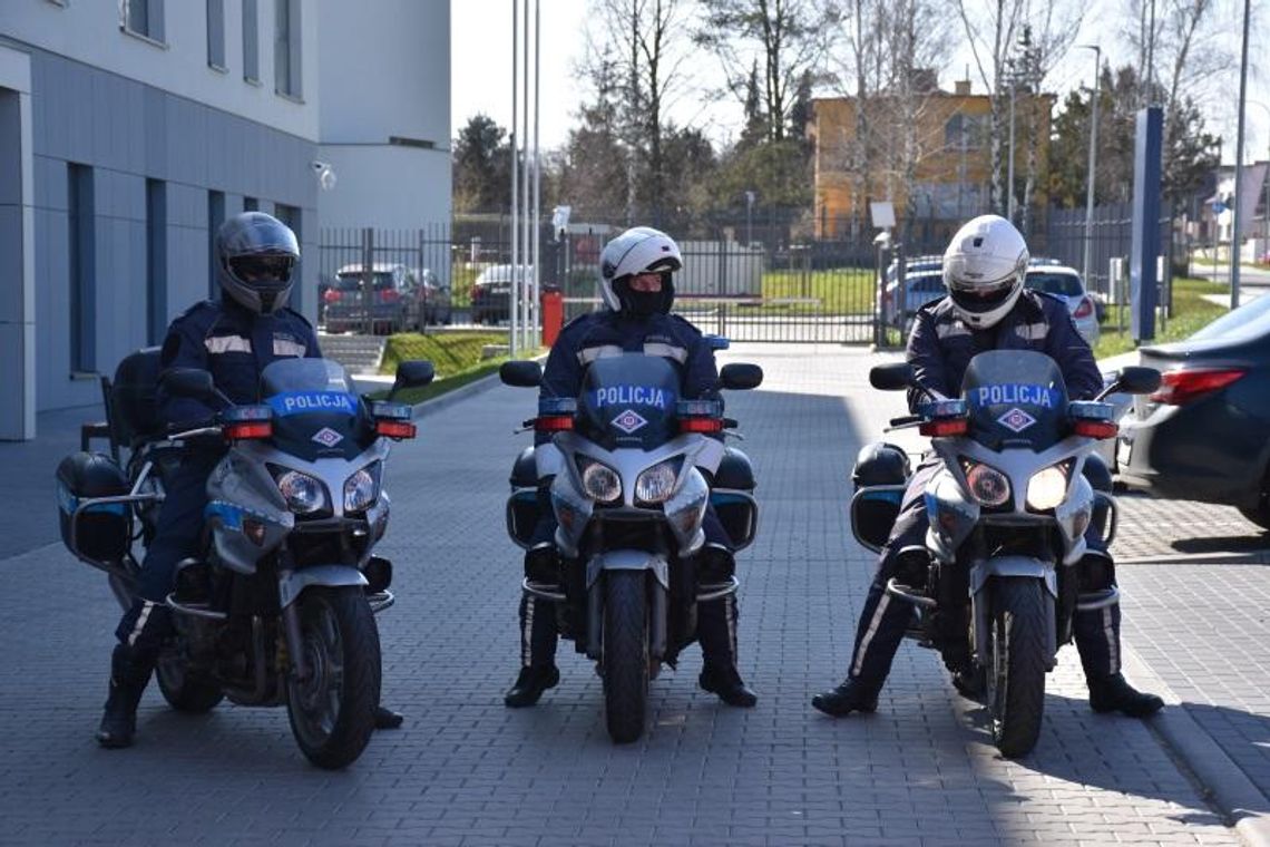 Policjanci na motocyklach rozpoczęli sezon