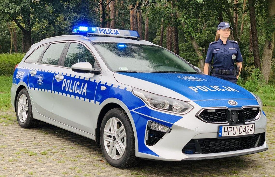 Policjantka wygrała radiowóz dla swojej komendy