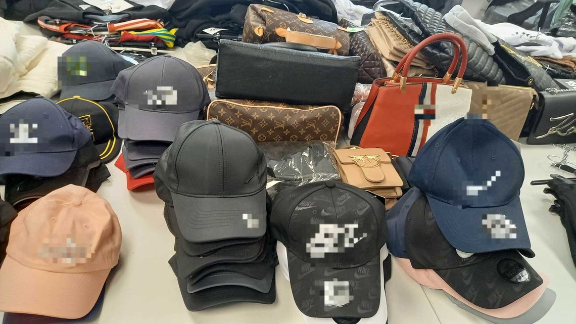 Policyjna akcja na targowisku. Podróbki warte ponad MILION złotych