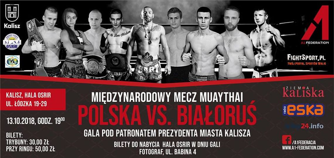 Polska vs Białoruś. W sobotę gala muay thai